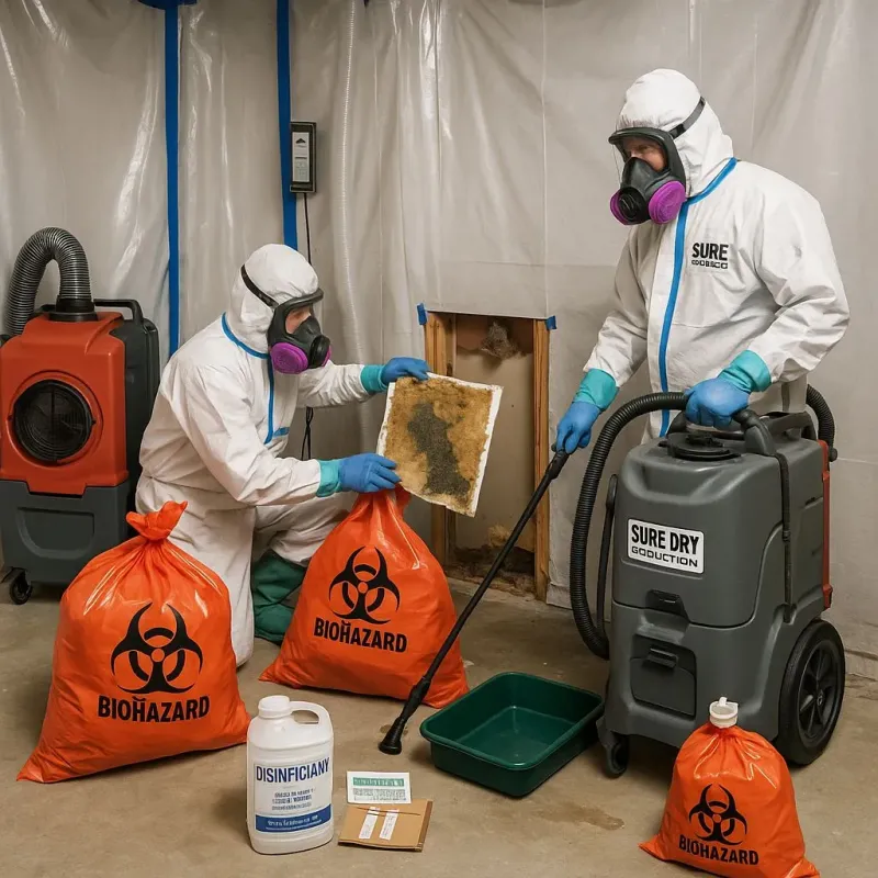 Contaminated Water Handling Protocols process in Irvine, KY