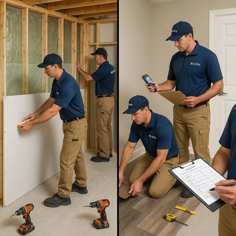 Repairs and Reconstruction process in Irvine, KY