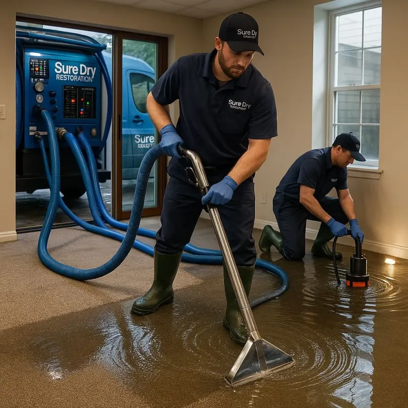 Water Extraction and Removal process in Irvine, KY